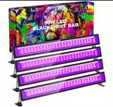 4 x AUROHOPE 50W LED UV Black Light Bar