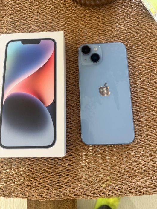 Iphone 14 Azul 128GB - Como Novo! (86% Bateria)