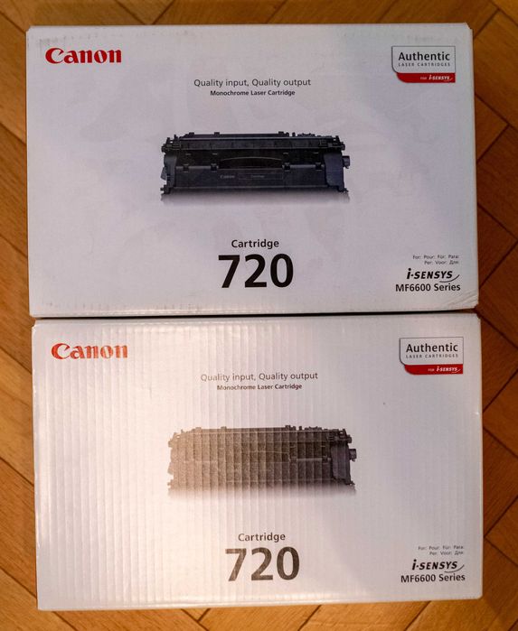 2x Oryginalny Toner Canon 720 CRG-720 i-SENSYS MF6680dn 5000 str.