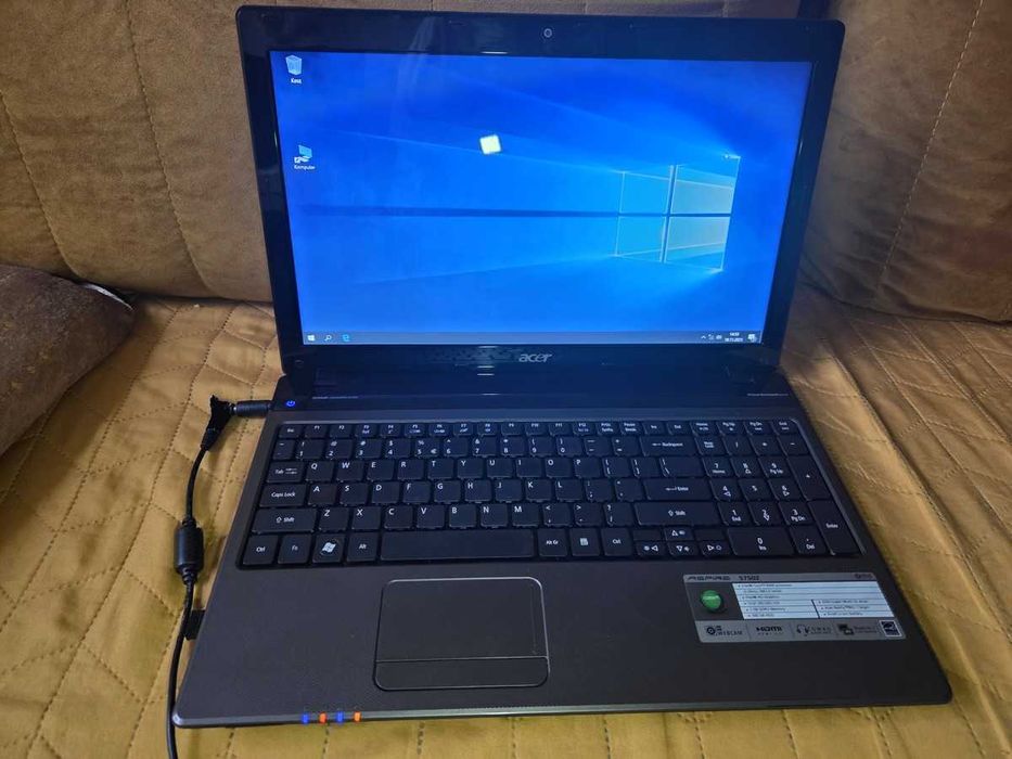 Acer Aspire 5750Z, 15,6",i5 4x2,5GHz, HDD 500Gb, bat 2,5 g, 6 Gb DDR3
