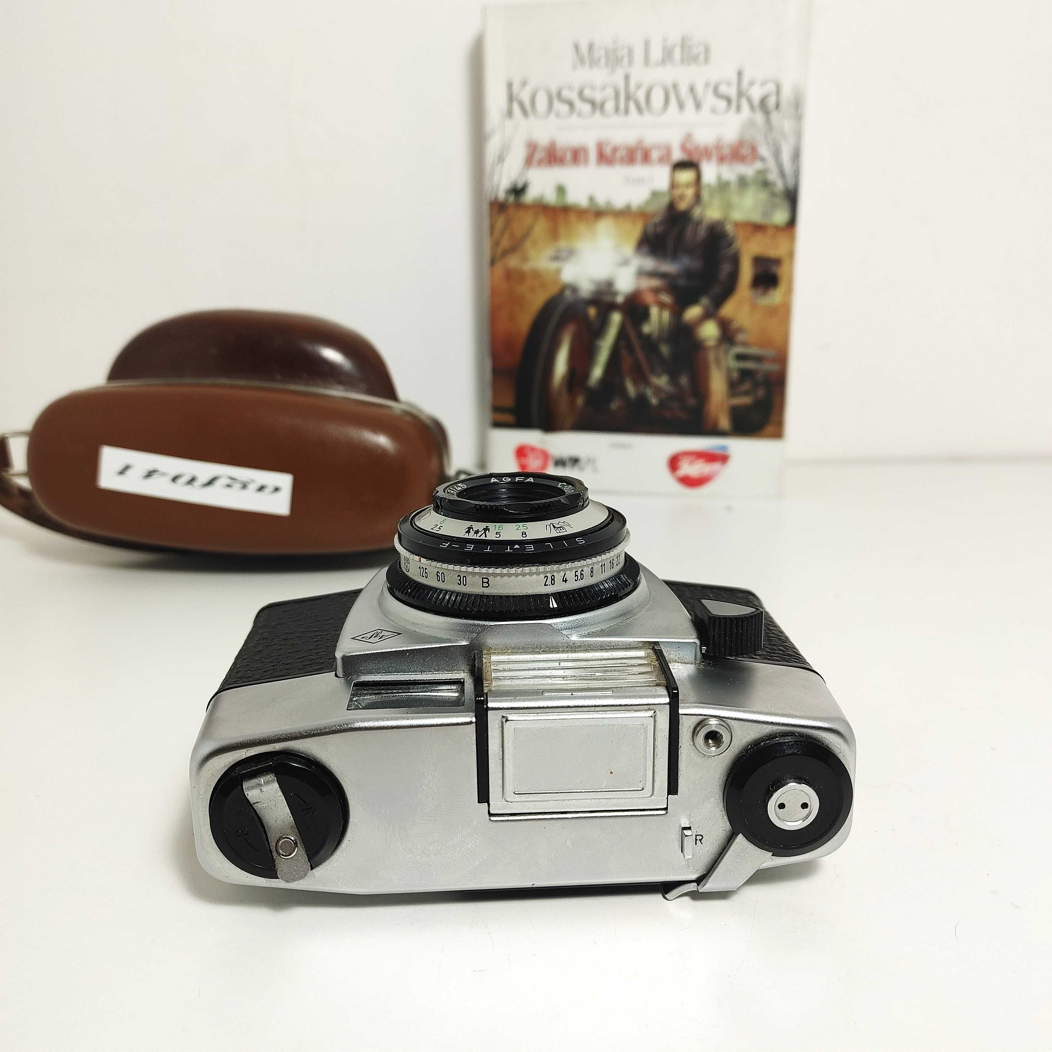 Bardzo ładny i niepospolity aparat analogowy Agfa Silette F z 1963 r