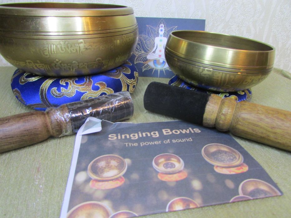 Набір тибетських співаючих чаш, 2 чаші