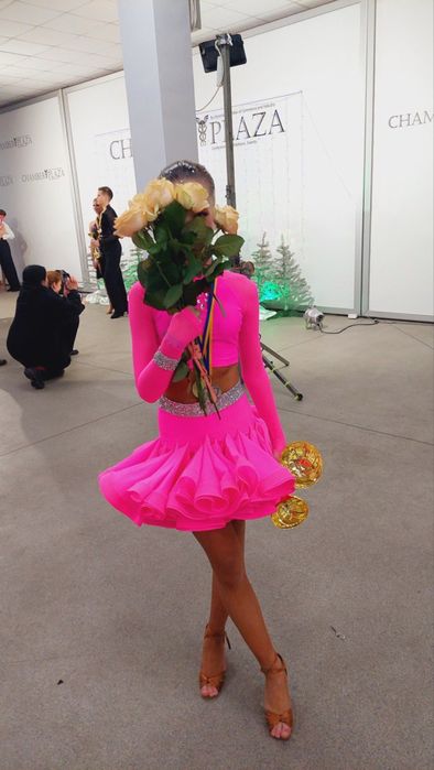 Сукня латина, плаття для латини на зріст 140-156 см