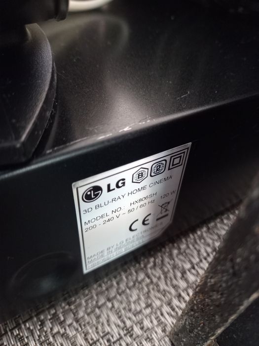 Sistema home cinema Lg