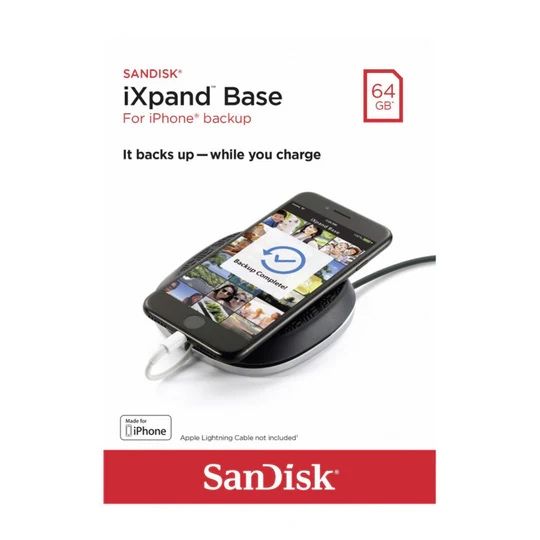 Apple do iphone iXpand Base Sandisk do apple ładowarka pamięć zapasowa