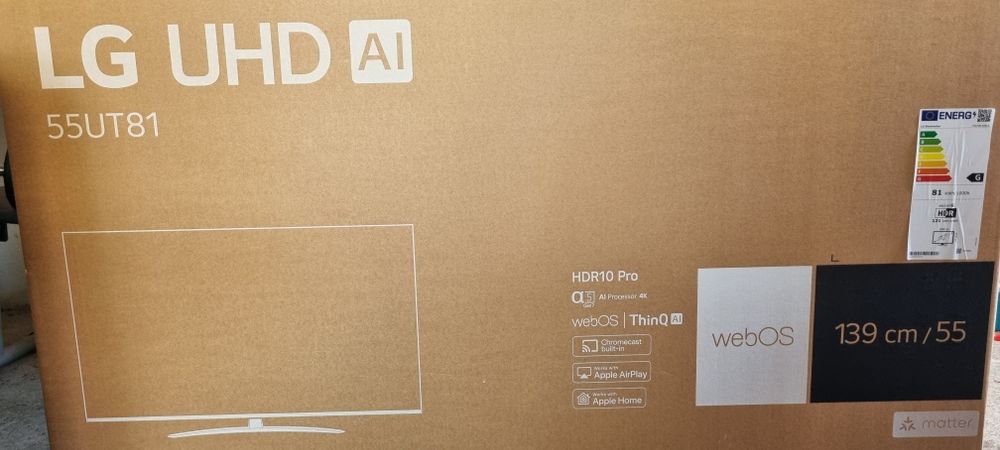 Tv lg 55" 55ut81