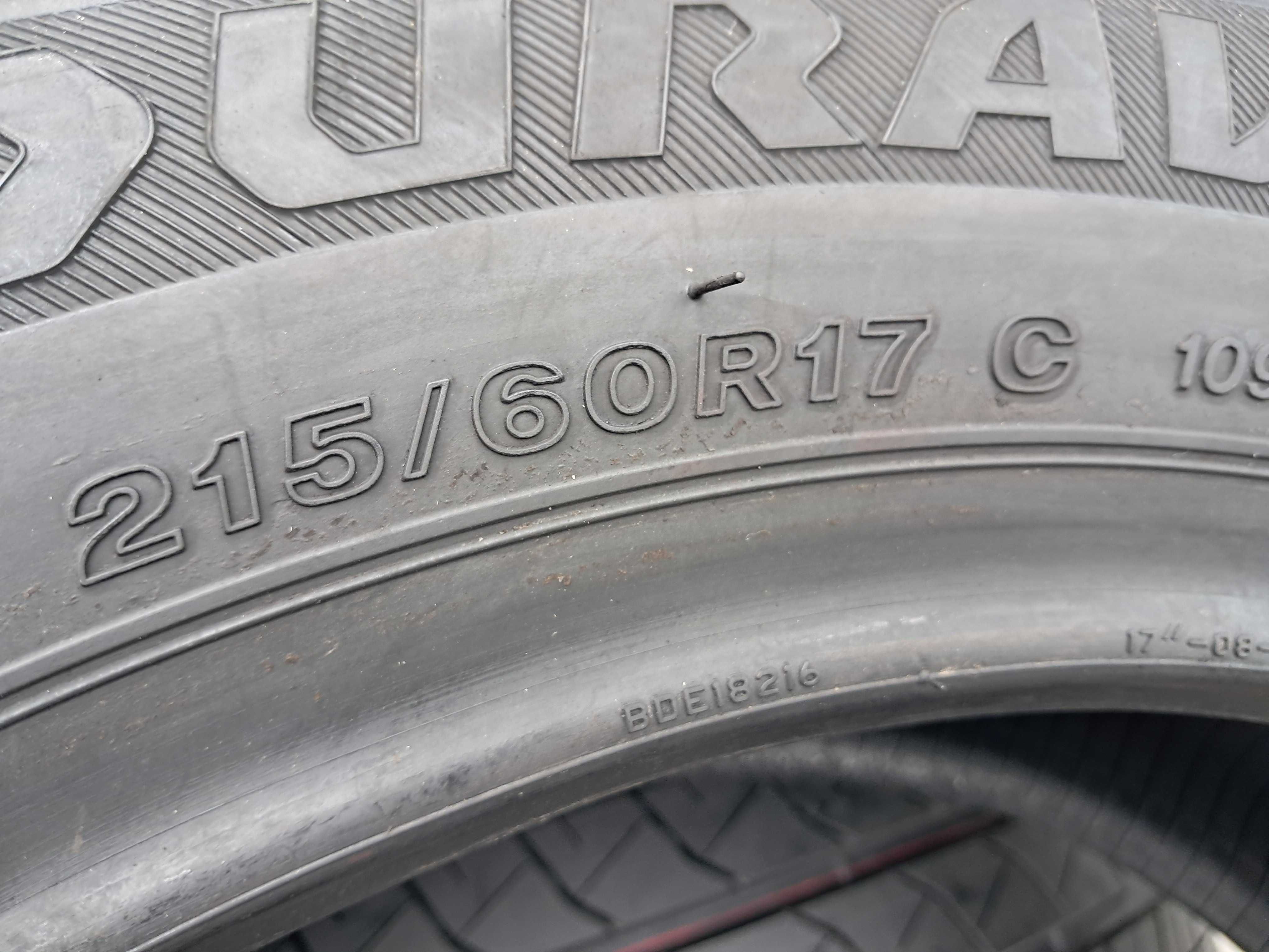 Резина літня, 99%, 215/60 R17C Bridgestone Duravis R660 Eco