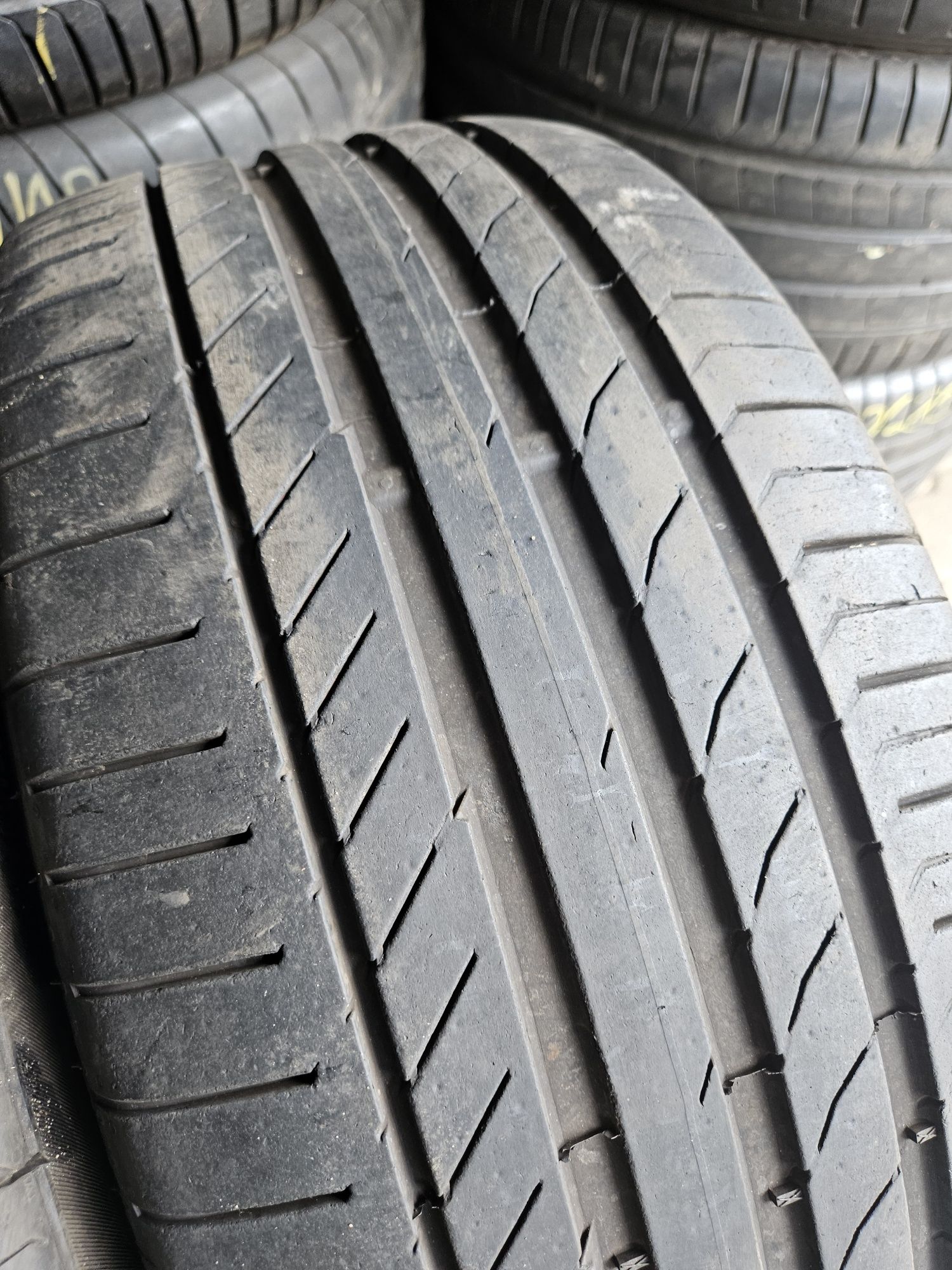 2szt 245/45/17 Continental 5mm dot4319r LATO