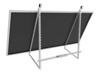 Aluminiowa konstrukcja na system balkonowy fotowoltaika balkonowa