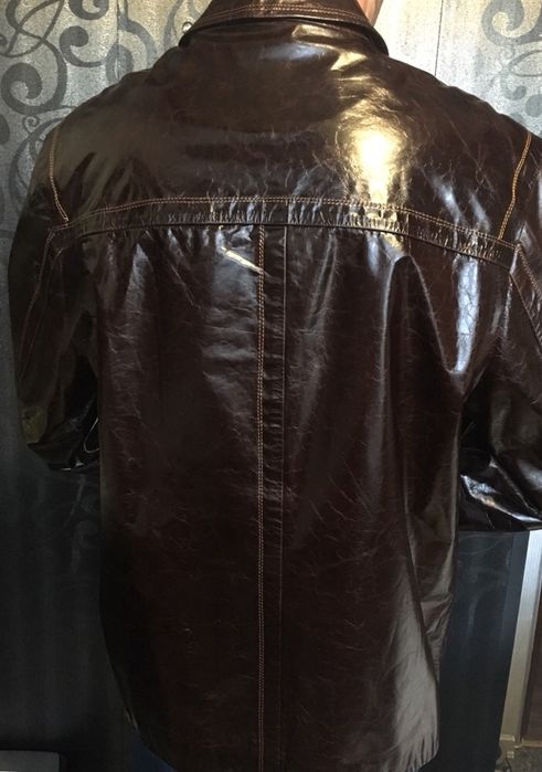 Кожаный пиджак