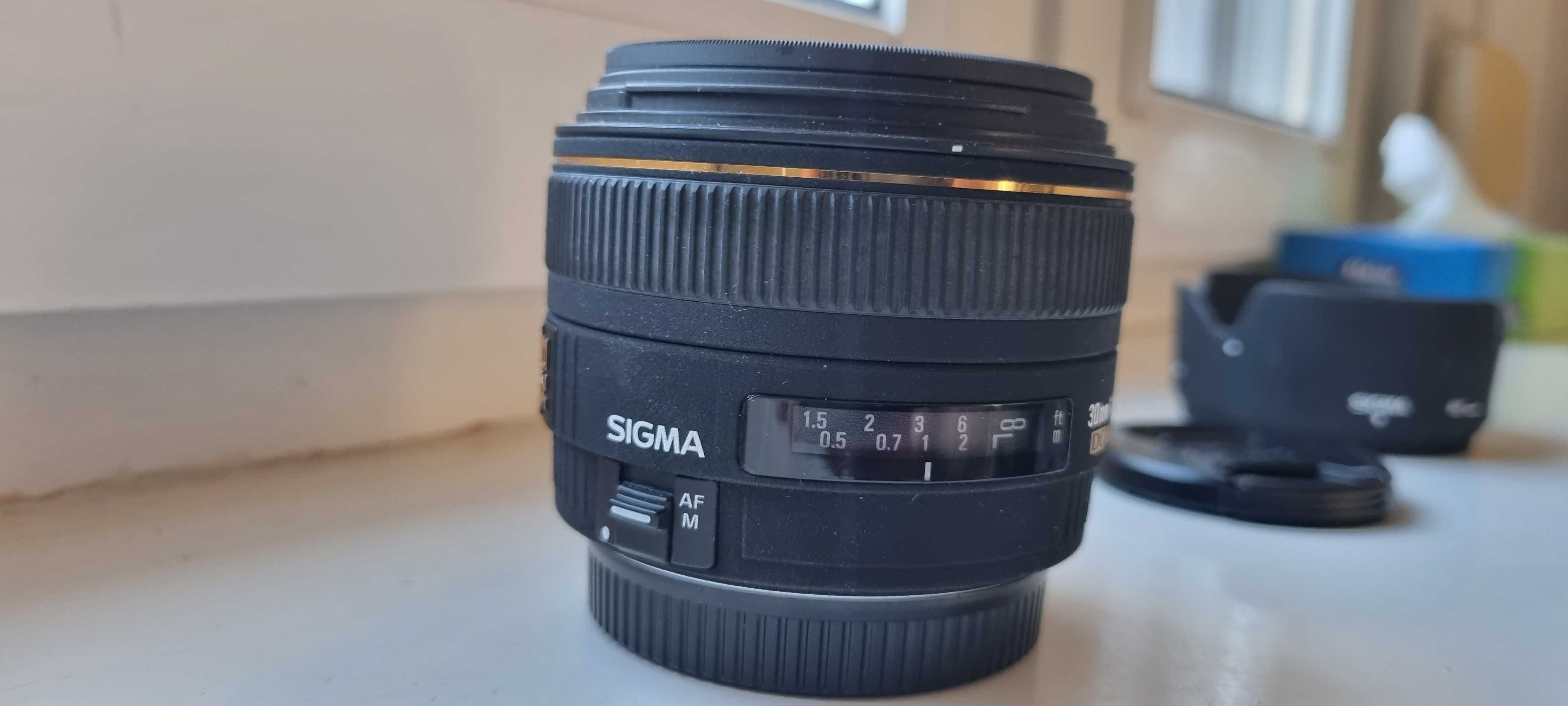 Obiektyw sigma 30mm 1.4 ex DC HSM dla Canon GW FV