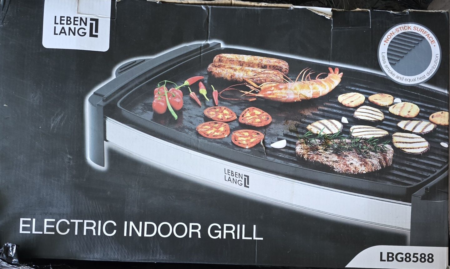 Grill elektryczny LEBENLANG LBG8588.