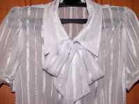 Блузка блуза школьная для девочки 6-7-8 лет