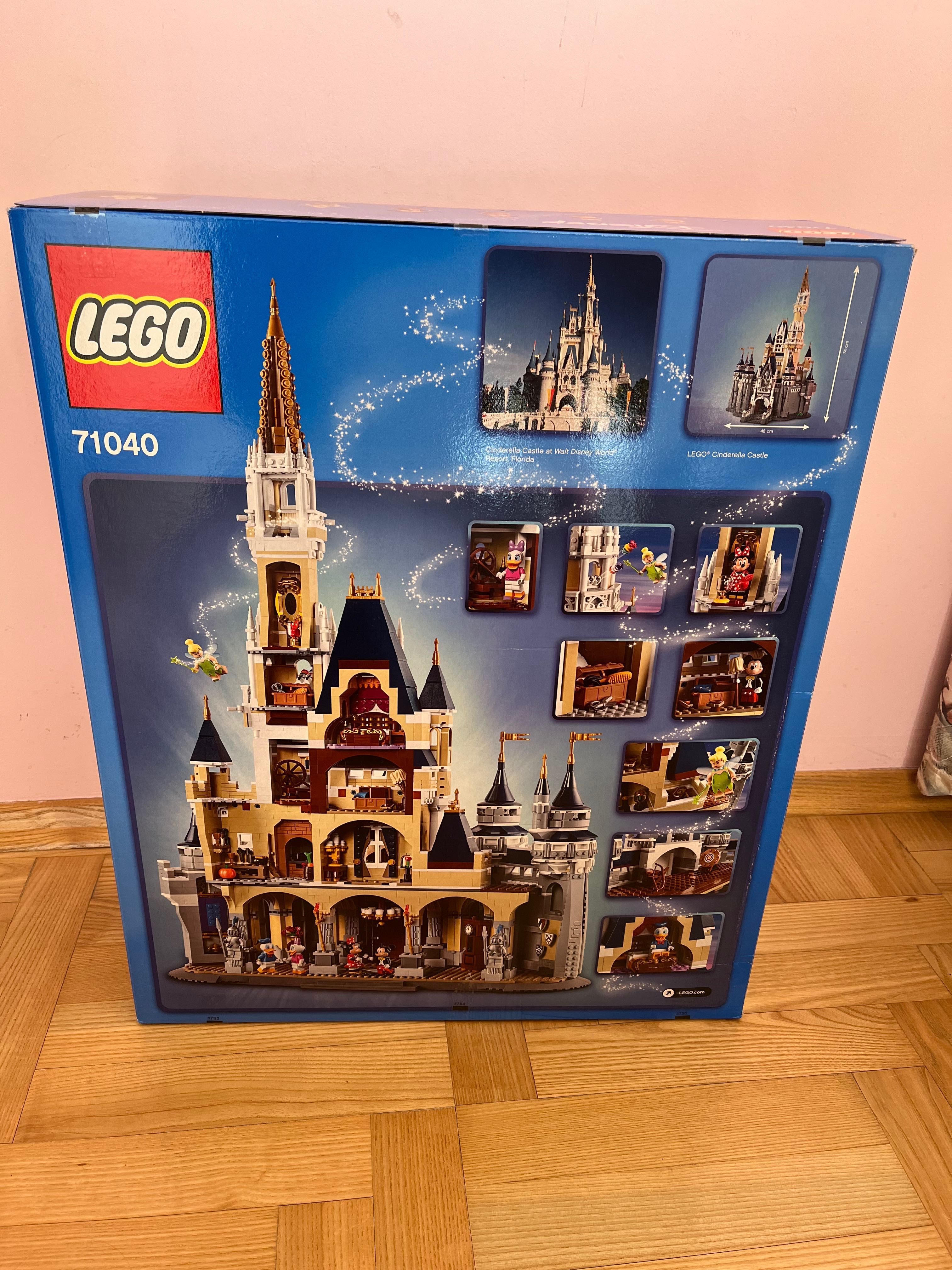 Lego zamek Disneya 71040, nowy, idealny na prezent np. na komunię