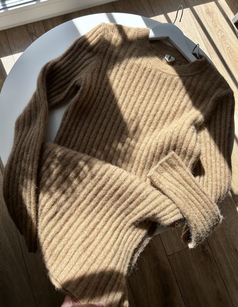 Sweter ARKET wełna alpaka