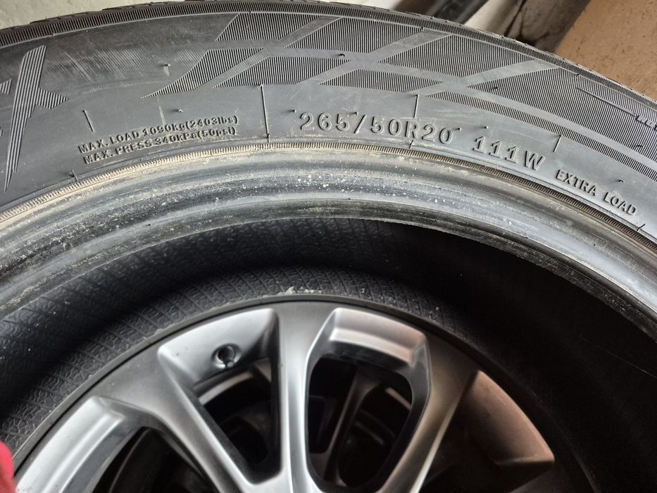 Opony wielosezonowe Gripmax 265/50 R20