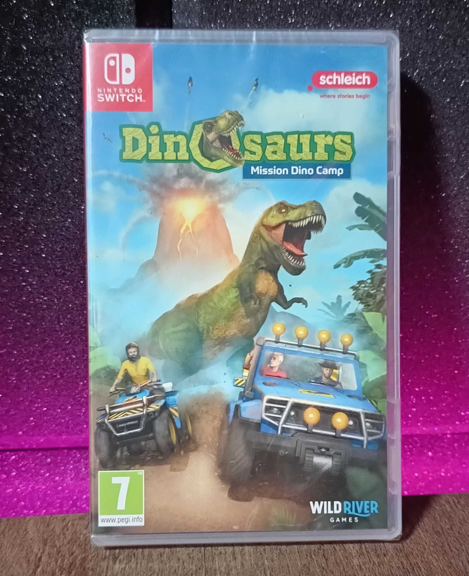 Dinosaurs: Mission One Camp Nintendo Switch - dinozaury, przygodówka