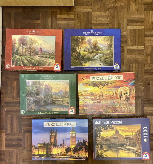 Puzzles vários tamanhos