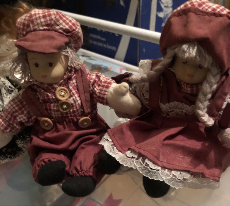 Bonecas de porcelana antigas