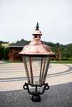 Lampy parkowe stylowe retro ozdobne