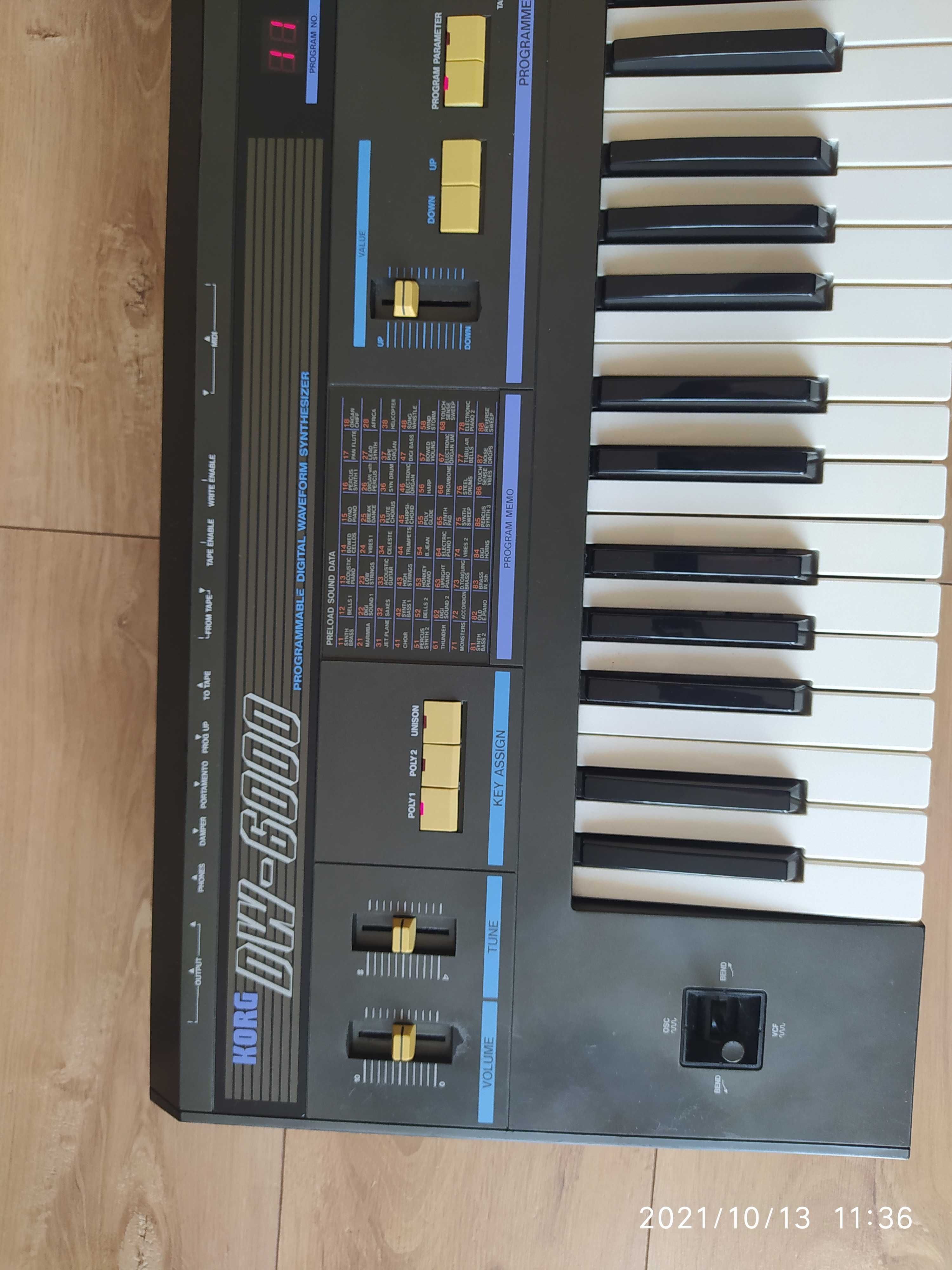 Syntezator KORG DW 6000