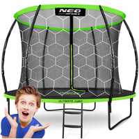 Trampolina ogrodowa profilowana 8ft/252cm z siatką wewnętrzną Neo-