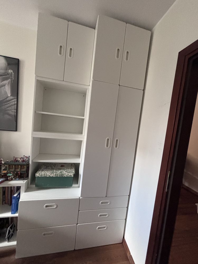 Szafa i regał Ikea Stuva