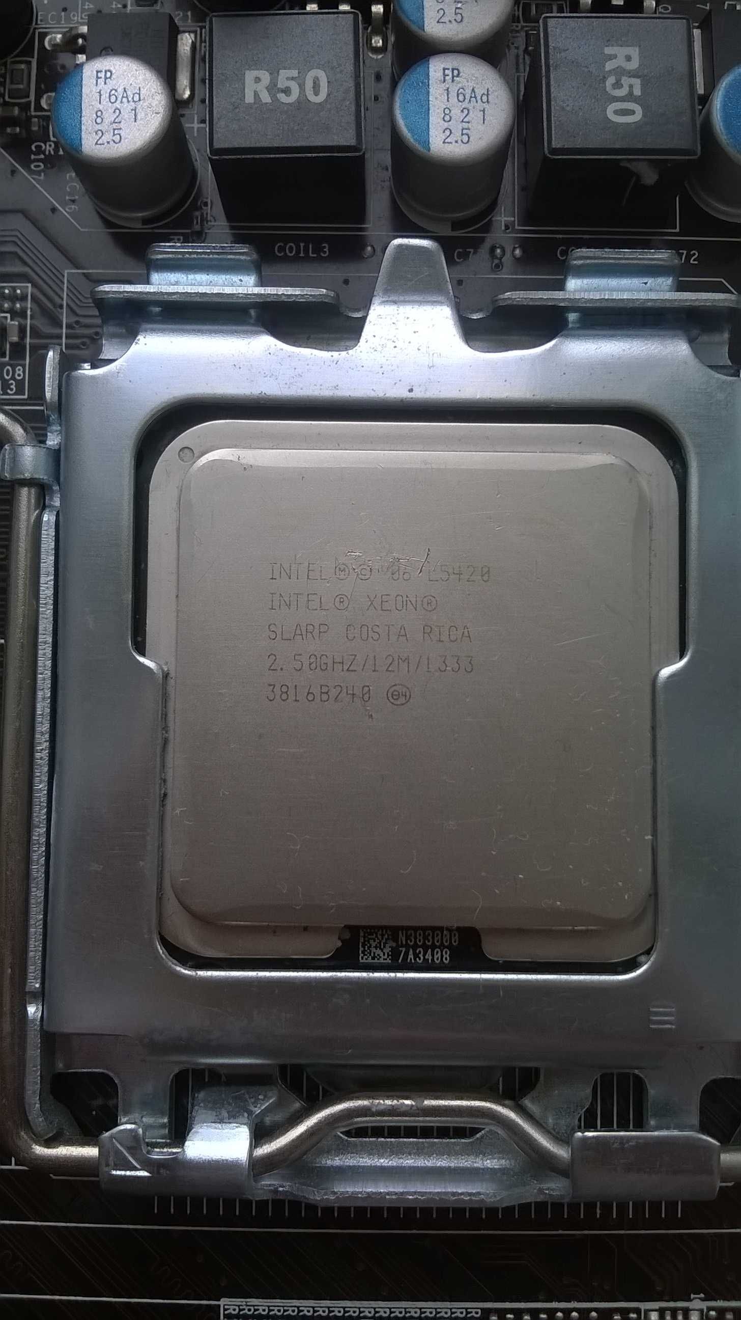 Мат. плата MSI G41M-P26 s775 + Xeon L5420 4 ядра 2.5GHz + 4GB DDR3