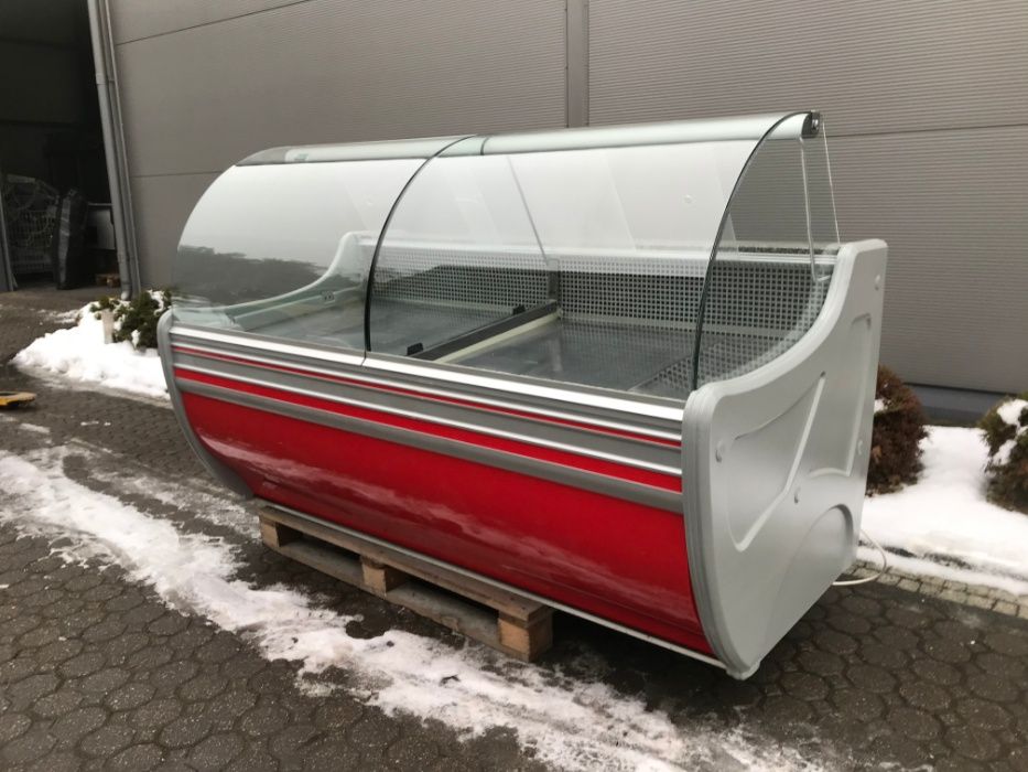Lada witryna chłodnicza Cold dł. 1,6 m i inne urządzenia.