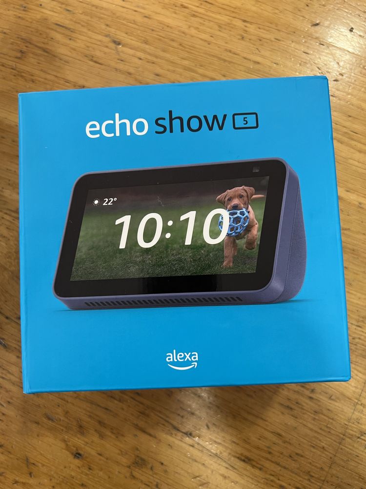 Coluna inteligente Alexa Amazon Echo Dot Show - Novo