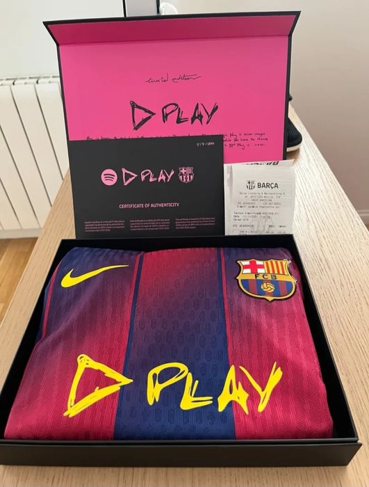 FC Barcelona x Ed Sheeran koszulka limitowana Nike M L XL