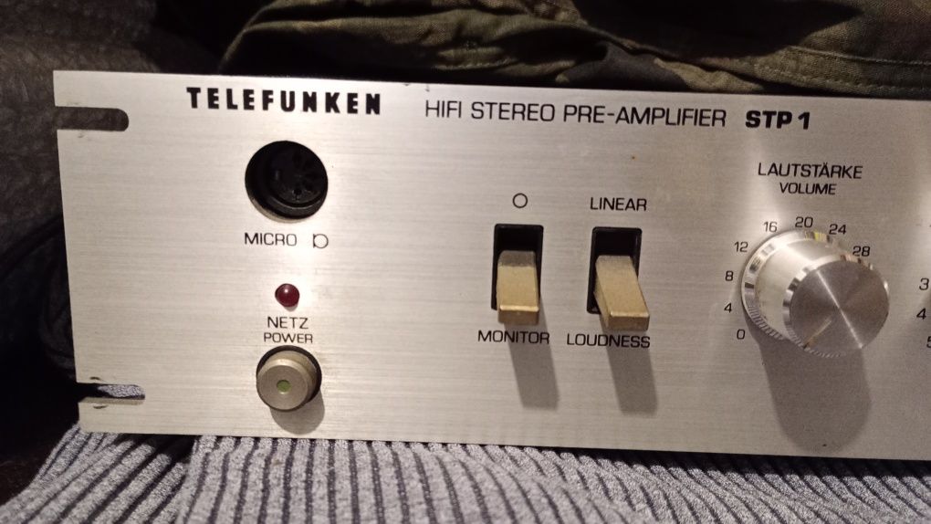 Telefunken przedwzmacniacz, pre-amplifier.