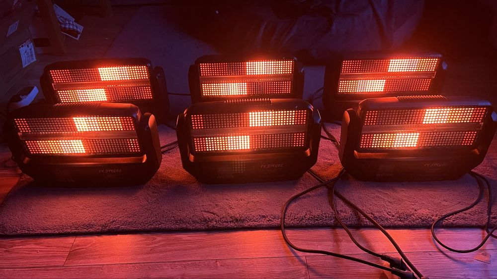 Stroboskop Strobo Led Wash FX segment Strobe 1000W kopia glp jdc-1