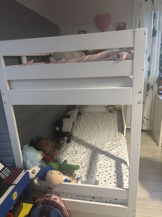 Lozko pietrowe dla dzieci ikea