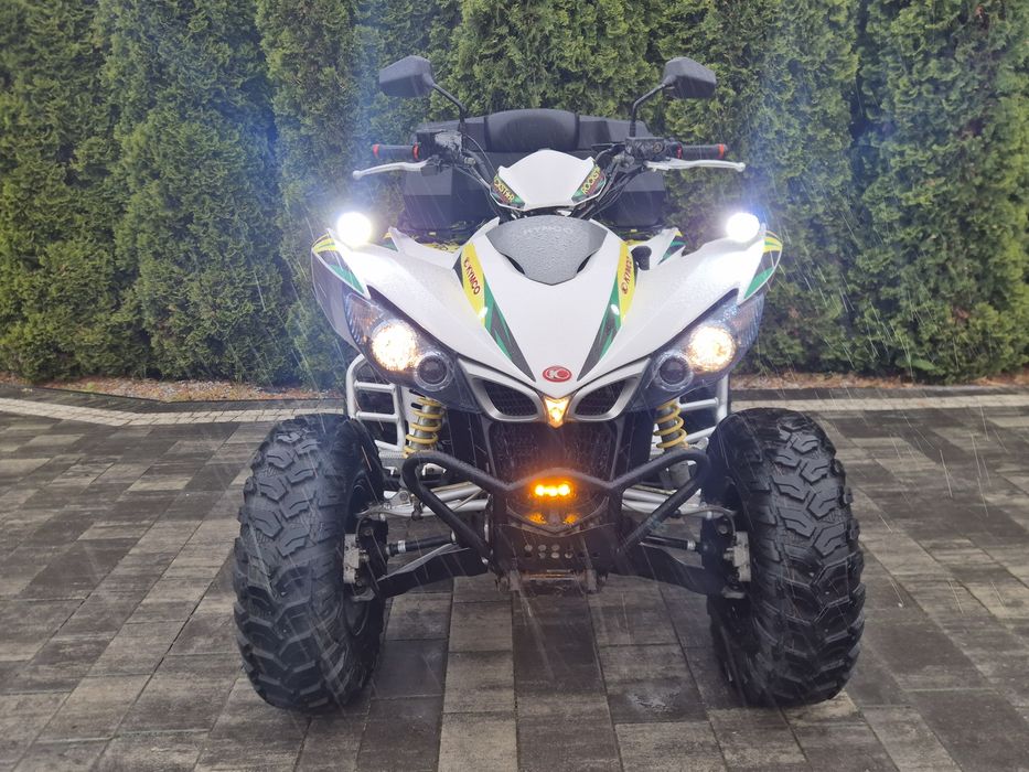 Kymco Maxxer 450i # Pług #Kufer# Halogeny#  Homl7e, cf 520 550 moto