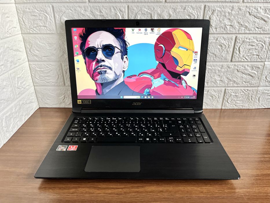 Игровой Acer на Ryzen + Vega + SSD + игры + комплект