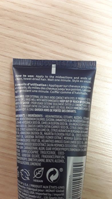 Balsam scalający końcowki rozdwojonych wlosow, wersja podróżna