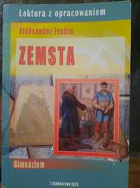 Aleksander Fredro ZEMSTA. Lektura z opracowaniem.
Książka ze zlikwidow