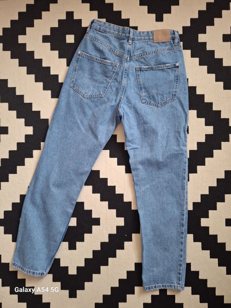Jeansy mom fit rozm. 36