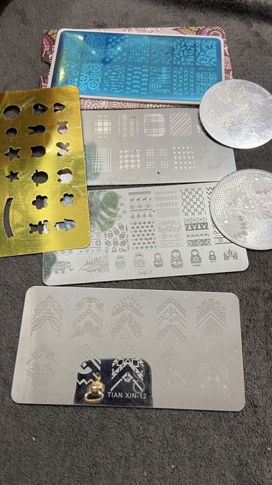 Пластинки для стемпінгу бу, всі разом
