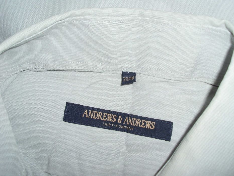 Męska koszula z krótkim rękawem / L-XL