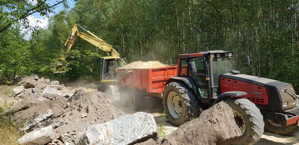 Mulczer Lesny Czyszczenie Dziale Usuwanie Samosiejek Uslugi Koparka