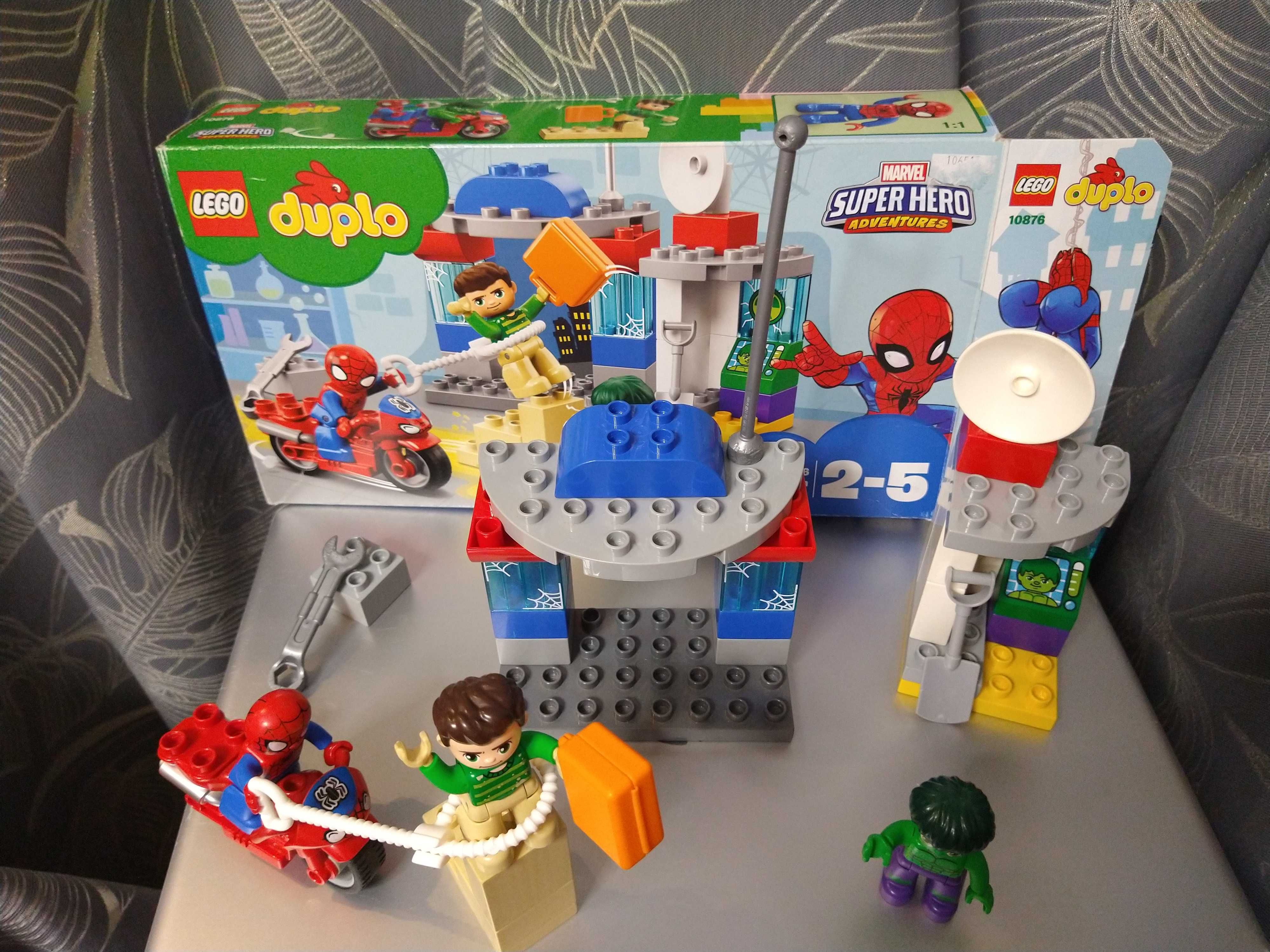 Lego 10876 DUPLO Przygody Spider-Mana i Hulka