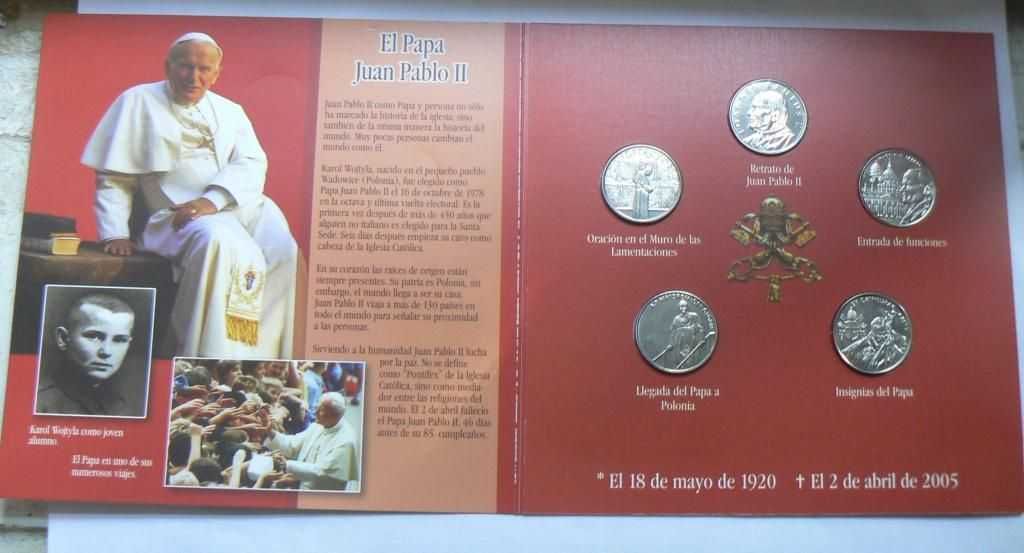 Мальта Набор монет 1 лира 2005 г.