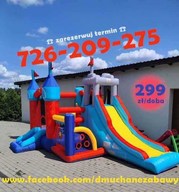 Dmuchany zamek dmuchaniec dla dzieci urodziny komunia