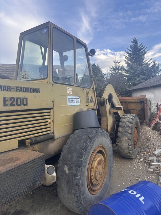 Ladowarka ł 200, lyzka dzielona