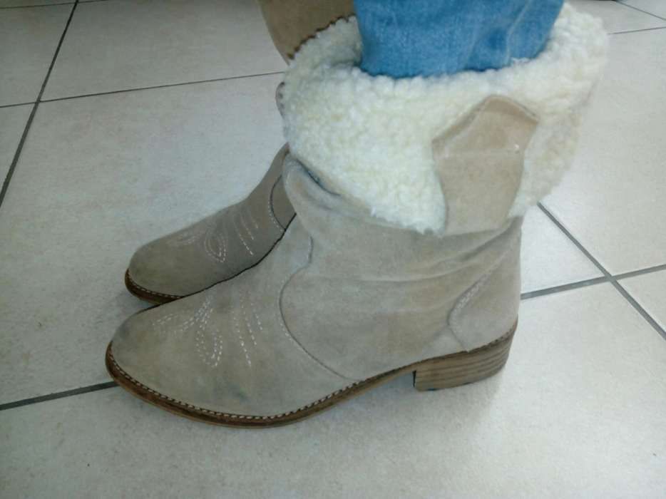 Botas pele com pelo