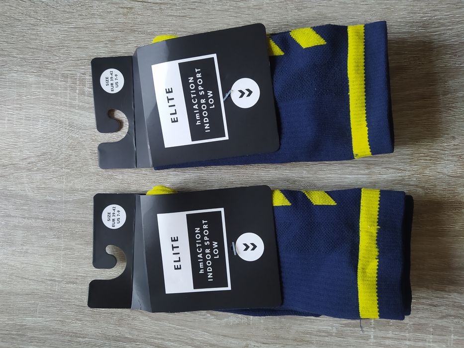 Skarpety treningowe 2-pary do piłki ręcznej lub innych sportów Hummel,