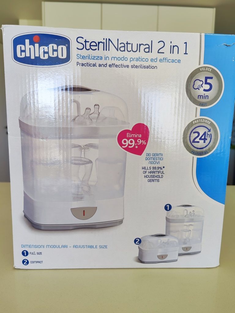 Esterilizador Chicco 2 em 1