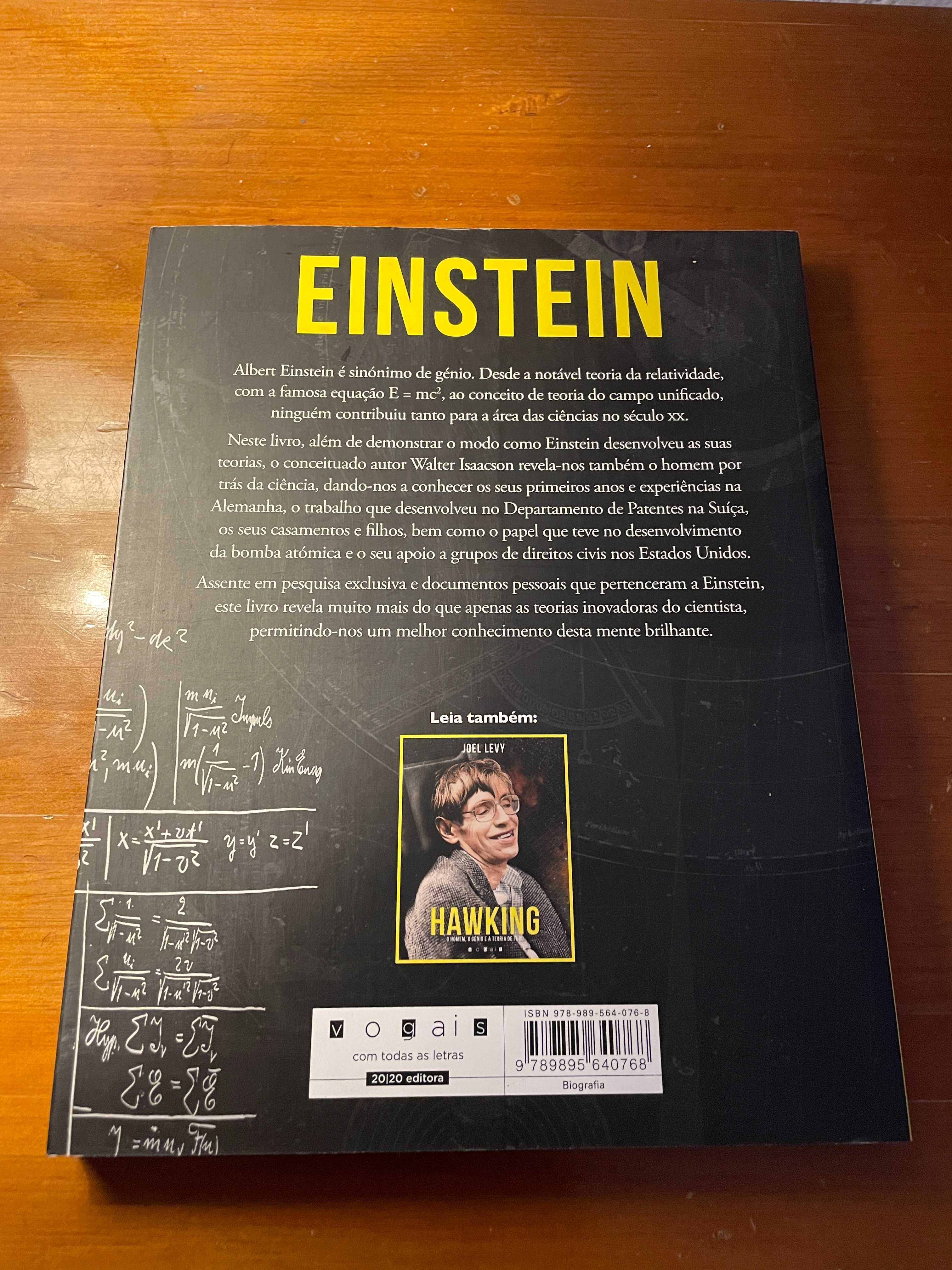 Vendo livro Einstein - O Homem, o Génio e a Teoria da Relatividade